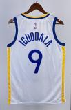 NBA Men 2023 Golden State Warriors White #9 IGUODALA Swingman Jersey