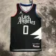NBA Men 2023 Los Angeles Clippers Black with Jordan Logo #0 WESTBROOK Jersey High Quality Name and Number Print