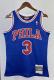 NBA Men 96-97 Youth Philadelphia 76ers Blue #3 IVERSON Classics Swingman Jersey