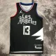 NBA Men 2023 Los Angeles Clippers Black with Jordan Logo #13 GEORGE Jersey High Quality Name and Number Print