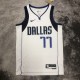 NBA Men 2023 Dallas Mavericks White #77 DONCIC Jersey High Quality Name and Number Print