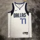 NBA Men 2023 Dallas Mavericks White #77 DONCIC Jersey High Quality Name and Number Print