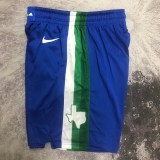 NBA Men 2023 Dallas Mavericks Blue Pant High Quality Name and Number Print