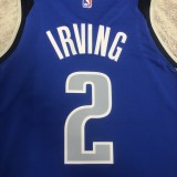 NBA Men 2023 Dallas Mavericks Blue #2 IRVING Jersey High Quality Name and Number Print