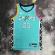 NBA Men 2023 San Antonio Spurs Blue #20 GINOBILI Jersey High Quality Name and Number Print