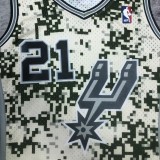 NBA Men 13-14 San Antonio Spurs Camouflage #21 DUNCAN Classics Swingman Jersey