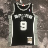 NBA Men 02-03 San Antonio Spurs Black #9 PARKER Classics Swingman Jersey