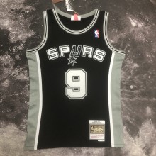 NBA Men 02-03 San Antonio Spurs Black #9 PARKER Classics Swingman Jersey