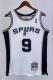 NBA Men 02-03 San Antonio Spurs White #9 PARKER Classics Swingman Jersey