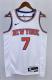 NBA Men 2023 New York Knicks White #7 ANTHONY Jersey High Quality Name and Number Print
