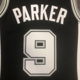 NBA Men 02-03 San Antonio Spurs Black #9 PARKER Classics Swingman Jersey