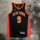 NBA Men 2023 New York Knicks Black #9 BARRETT Jersey High Quality Name and Number Print