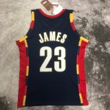 NBA Season 08-09 Men Cleveland Cavaliers Dark Blue #23 JAMES Classics Swingman Jersey