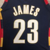 NBA Season 08-09 Men Cleveland Cavaliers Dark Blue #23 JAMES Classics Swingman Jersey
