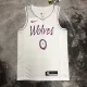 NBA Men Minnesota Timberwolves White #0 RUSSELL Jersey High Quality Name and Number Print