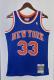 NBA Men 91-92 New York Knicks Blue #33 EWING Classics Swingman Jersey