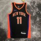 NBA Men 2023 New York Knicks Black #11 BRUNSON Jersey High Quality Name and Number Print