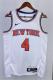 NBA Men 2023 New York Knicks White #4 ROSE Jersey High Quality Name and Number Print