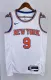 NBA Men 2023 New York Knicks White #9 BARRETTJersey High Quality Name and Number Print