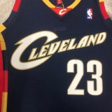 NBA Season 08-09 Men Cleveland Cavaliers Dark Blue #23 JAMES Classics Swingman Jersey