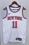 NBA Men 2023 New York Knicks White #11 BRUNSON Jersey High Quality Name and Number Print