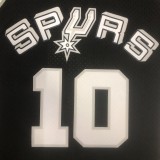 NBA Men 93-94 San Antonio Spurs Black #10 RODMAN Classics Swingman Jersey