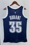 NBA Men 15-16 Oklahoma City Thunder Dark Blue #35 DURANT Claasic Swingman Jersey