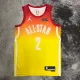 NBA Men Oklahoma City Thunder All Stars Yellow #2 GILGEOUS-ALEXANDER Jersey High Quality Name and Number Print
