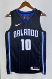 NBA Season 2023 Orlando Magic Black Stripe #10 BOL Jersey High Quality Name and Number Print