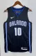 NBA Season 2023 Orlando Magic Black Stripe #10 BOL Jersey High Quality Name and Number Print