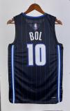 NBA Season 2023 Orlando Magic Black Stripe #10 BOL Jersey High Quality Name and Number Print