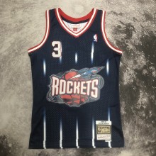 NBA Men 99-00 Houston Rockets Navy Blue #3 FRANCIS Classics Swingman Jersey