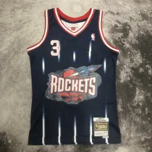 NBA Men 99-00 Houston Rockets Navy Blue #3 FRANCIS Classics Swingman Jersey