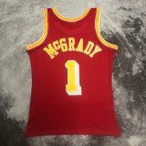NBA Men 04-05 Houston Rockets Red #1 McGRADY Classics Swingman Jersey