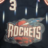 NBA Men 99-00 Houston Rockets Navy Blue #3 FRANCIS Classics Swingman Jersey