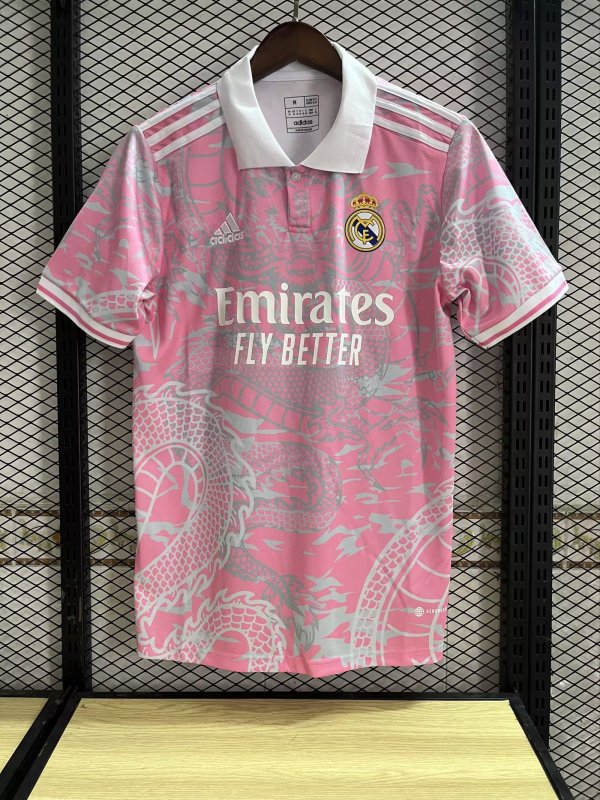 22/23 Real Madrid Special Pink Jersey 1:1 Quality Fan Version