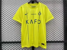 23/24 Al Nassr Home Soccer Jersey Final Version 1:1 Quality