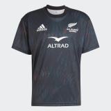 Rugby 2023 New Zealand Black Training Rugby Jersey High Quality
