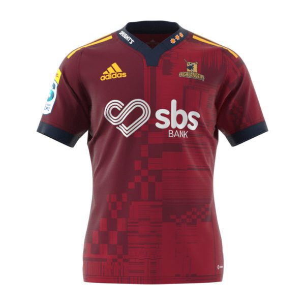Rugby 2023 Highlanders Away Rugby Jersey High Quality