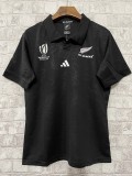 Rugby World Cup 2023 New Zealand All Black Home Rugby Jersey High Quality
