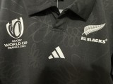 Rugby World Cup 2023 New Zealand All Black Home Rugby Jersey High Quality