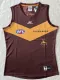 Rugby 2023 Hawthorn Hawks Brown Vest High Quality