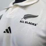 Rugby World Cup 2023 New Zealand All Black Away Rugby Jersey High Quality