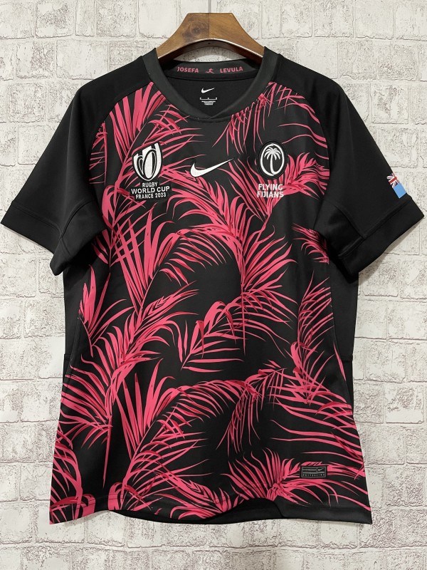 Rugby World Cup 2023 Fiji Away Rugby Jersey High Quality