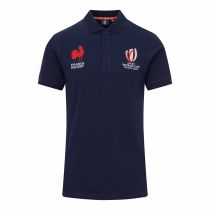 Rugby World Cup 2023 France Blue Rugby Polo High Quality