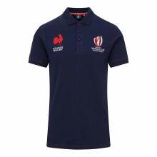 Rugby World Cup 2023 France Blue Rugby Polo High Quality