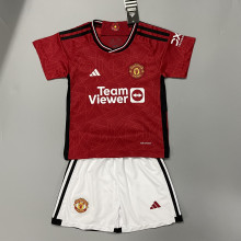 23/24 Man United Home Kids