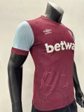23/24 West Ham Home Jersey Player Version 1:1 Quality