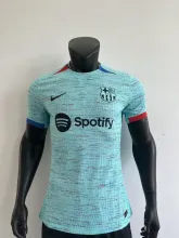 23/24 Barcelona Third Jersey Player Version  1:1 Quality
