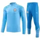 23/24 Man City Blue Sweater Tracksuit  Thai Quality